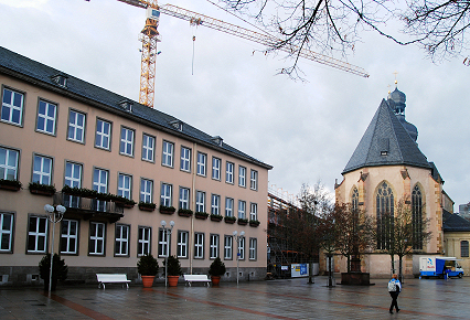 Perspektive Rathausgalerie whrend der Bauphase Foto (c) Dieter Mller