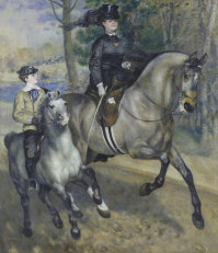 Renoir Allee-cavaliere. Foto Kunstmuseum Basel