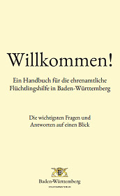 Kostenloser Download. "Willkommen! Ein Handbuch fr ehrenamtliche Flchtlingshilfe in Baden-Wrttemberg"