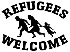 Refugees Welcome! Flchtlinge Willkommen! This will lead you to text in English (and some Arabic).